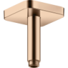 Przyłącze sufitowe 100 mm, softsquare Czerwony Złoty Polerowany ShowerSolutions AXOR 26965300
