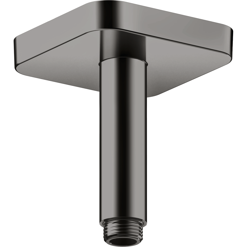 Przyłącze sufitowe 100 mm, softsquare Czarny Chrom Polerowany ShowerSolutions AXOR 26965330