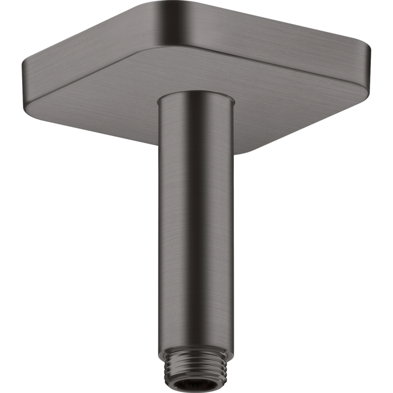 Przyłącze sufitowe 100 mm, softsquare Czarny Chrom Szczotkowany ShowerSolutions AXOR 26965340