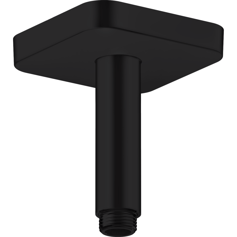 Przyłącze sufitowe 100 mm, softsquare Czarny Matowy ShowerSolutions AXOR 26965670