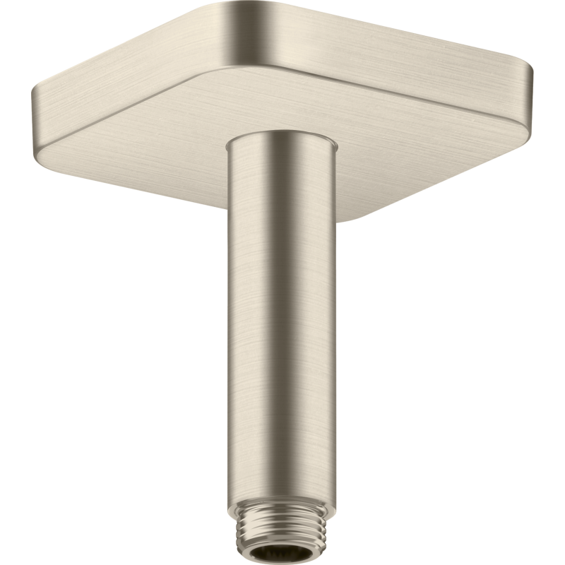 Przyłącze sufitowe 100 mm, softsquare Nikiel Szczotkowany ShowerSolutions AXOR 26965820