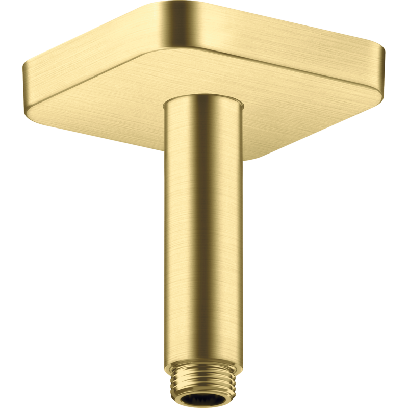 Przyłącze sufitowe 100 mm, softsquare Mosiądz Szczotkowany ShowerSolutions AXOR 26965950