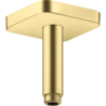 Przyłącze sufitowe 100 mm, softsquare Mosiądz Szczotkowany ShowerSolutions AXOR 26965950