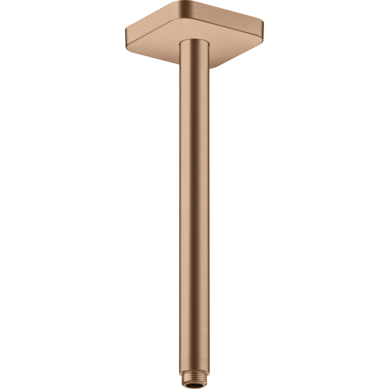 Przyłącze sufitowe 300 mm, softsquare Czerwony Złoty Szczotkowany ShowerSolutions AXOR 26966310