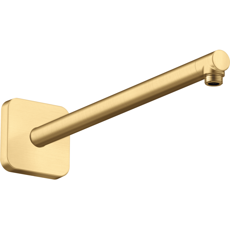 Ramię prysznicowe 390 mm, softsquare Złoty Optyczny Szczotkowany ShowerSolutions AXOR 26967250