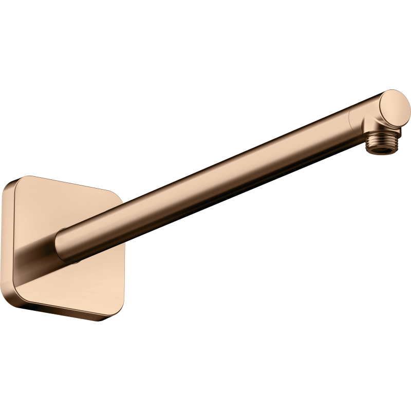 Ramię prysznicowe 390 mm, softsquare Czerwony Złoty Polerowany ShowerSolutions AXOR 26967300
