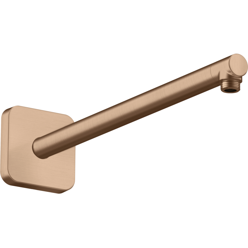 Ramię prysznicowe 390 mm, softsquare Czerwony Złoty Szczotkowany ShowerSolutions AXOR 26967310