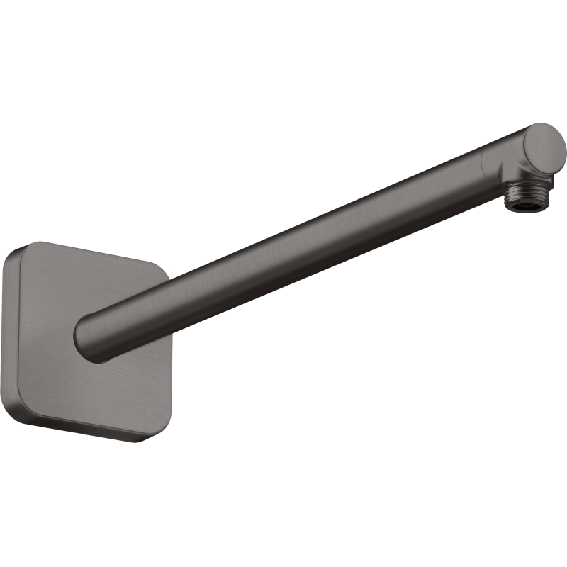 Ramię prysznicowe 390 mm, softsquare Czarny Chrom Szczotkowany ShowerSolutions AXOR 26967340