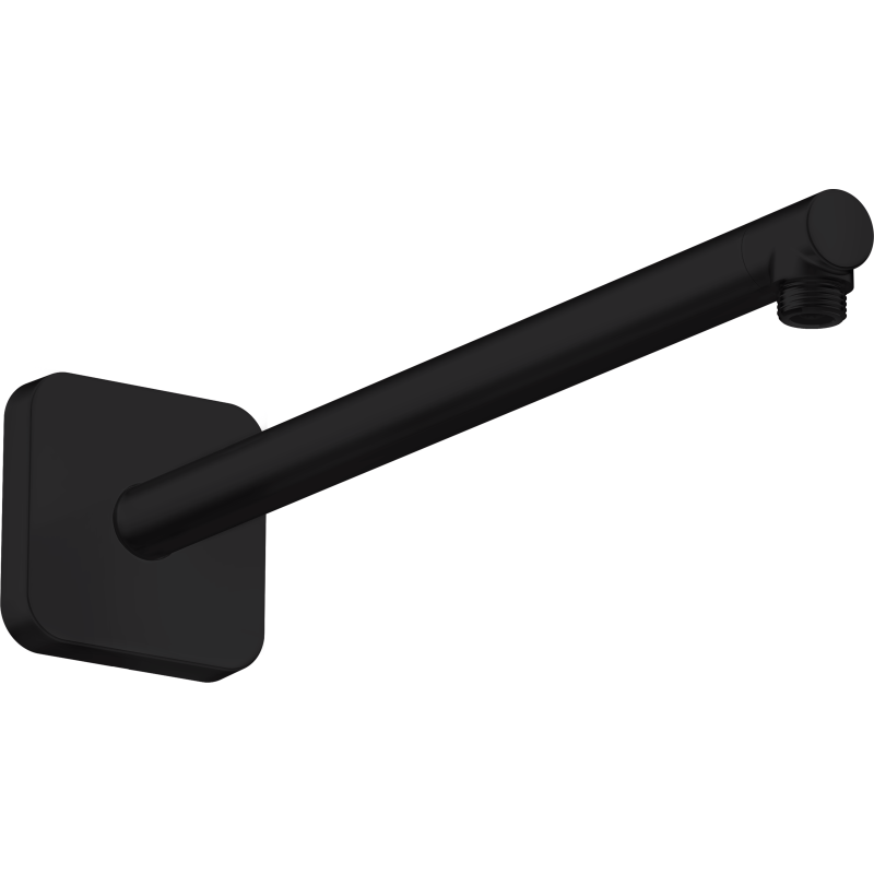 Ramię prysznicowe 390 mm, softsquare Czarny Matowy ShowerSolutions AXOR 26967670