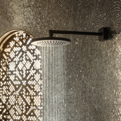 Ramię prysznicowe 390 mm, softsquare Czarny Matowy ShowerSolutions AXOR 26967670