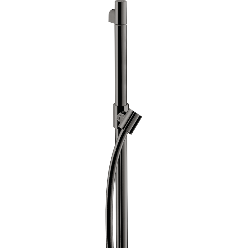 Drążek prysznicowy 0,90 m z wężem 1,60 m Czarny Chrom Polerowany Starck AXOR 27830330
