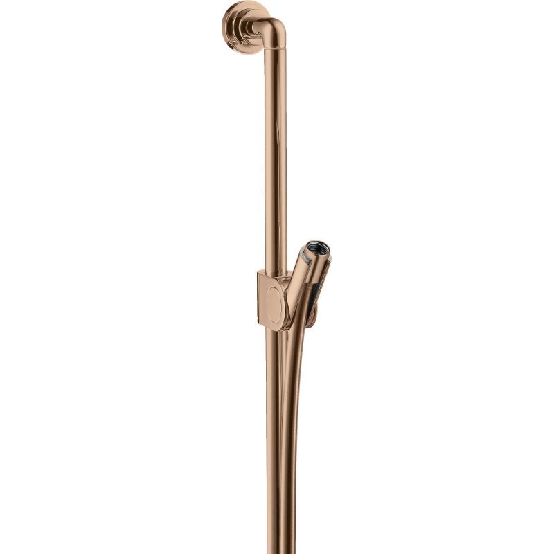 Drążek prysznicowy 0,90 m z wężem 1,60 m Czerwony Złoty Polerowany Citterio AXOR 27831300