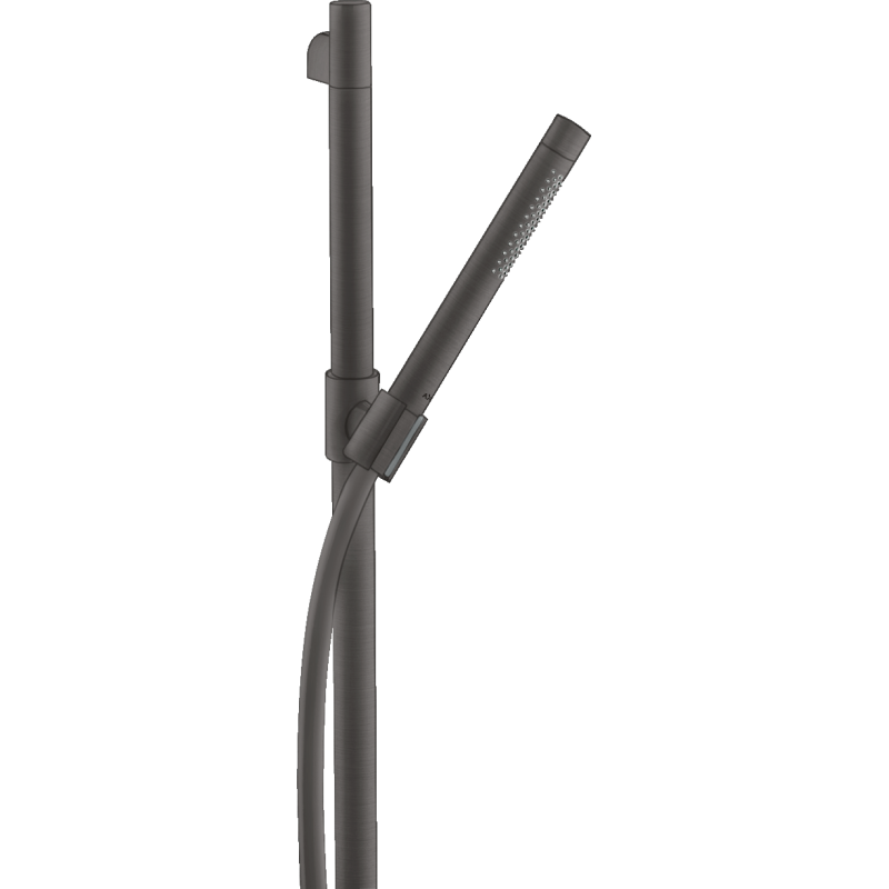 Zestaw prysznicowy 0,90 m z główką prysznicową 2jet, Slim Czarny Chrom Szczotkowany Starck AXOR 27980340