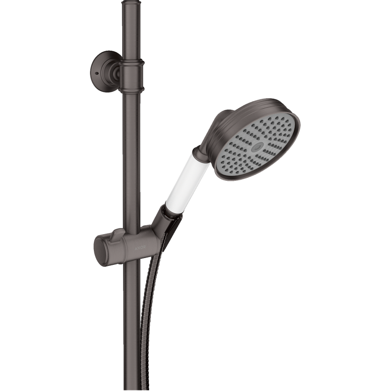 Zestaw prysznicowy 0,90 m z główką prysznicową 100 1jet Czarny Chrom Szczotkowany Montreux AXOR 27982340