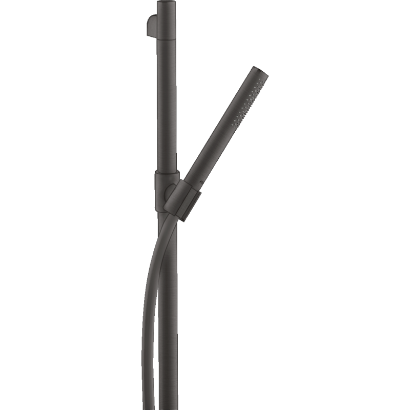 Zestaw prysznicowy 0,90 m z główką prysznicową 1jet, Slim Czarny Chrom Szczotkowany Starck AXOR 27983340