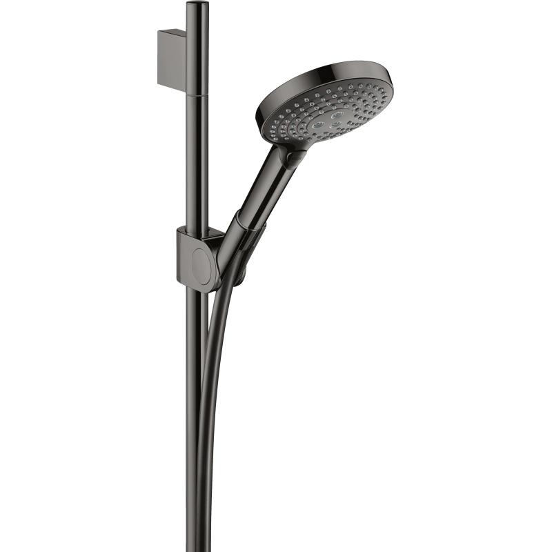 Zestaw prysznicowy 0,90 m z główką prysznicową 120 3jet Czarny Chrom Polerowany Uno AXOR 27987330