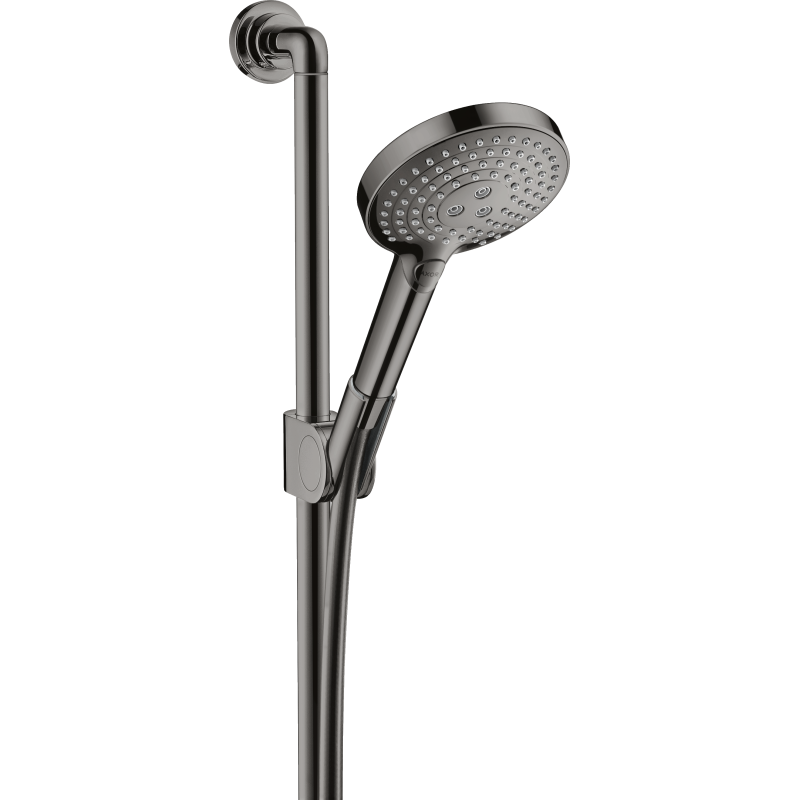 Zestaw prysznicowy 0,90 m z główką prysznicową 120 3jet Czarny Chrom Polerowany Citterio AXOR 27991330