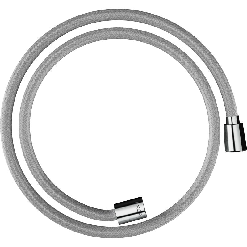 Wąż prysznicowy 1,25 m z nakrętką cylindryczną i stożkową, tekstylny Chrom ShowerSolutions AXOR 28227000