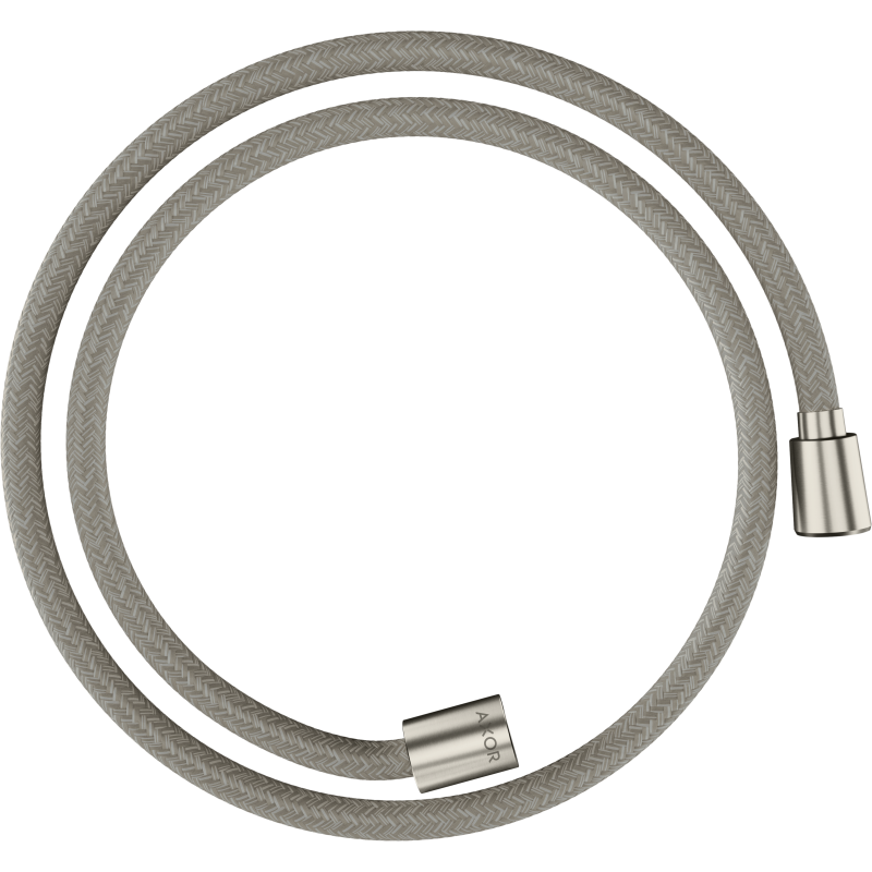 Wąż prysznicowy 1,25 m z nakrętką cylindryczną i stożkową, tekstylny Stal Szlachetna Optyczna ShowerSolutions AXOR 28227800