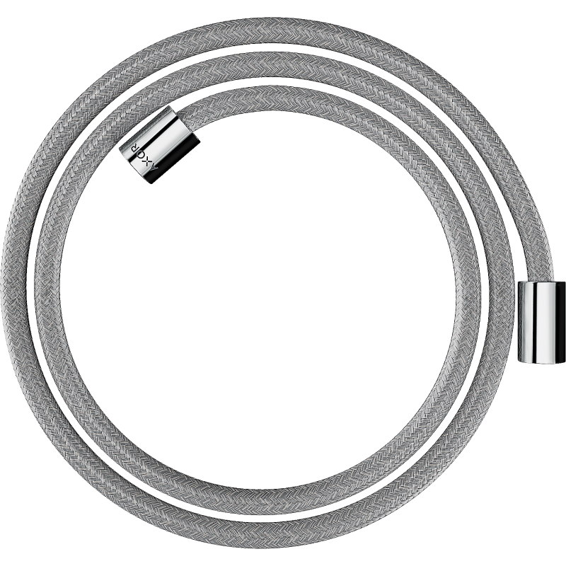 Wąż prysznicowy 1,60 m z nakrętkami cylindrycznymi, tekstylny Chrom ShowerSolutions AXOR 28261000