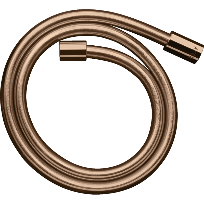 Wąż prysznicowy 1,25 m z nakrętkami cylindrycznymi Czerwony Złoty Polerowany Starck AXOR 28282300