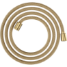 Wąż prysznicowy 2 m z nakrętką cylindryczną i stożkową, tekstylny Złoty Optyczny Szczotkowany ShowerSolutions AXOR 28290250