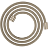 Wąż prysznicowy 2 m z nakrętkami cylindrycznymi, tekstylny Brąz Szczotkowany ShowerSolutions AXOR 28291140
