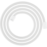 Wąż prysznicowy 2 m z nakrętkami cylindrycznymi, tekstylny Biały Matowy ShowerSolutions AXOR 28291700