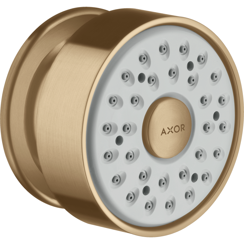 Dysza boczna 1jet, okrągła rozeta Brąz Szczotkowany AXOR 28464140