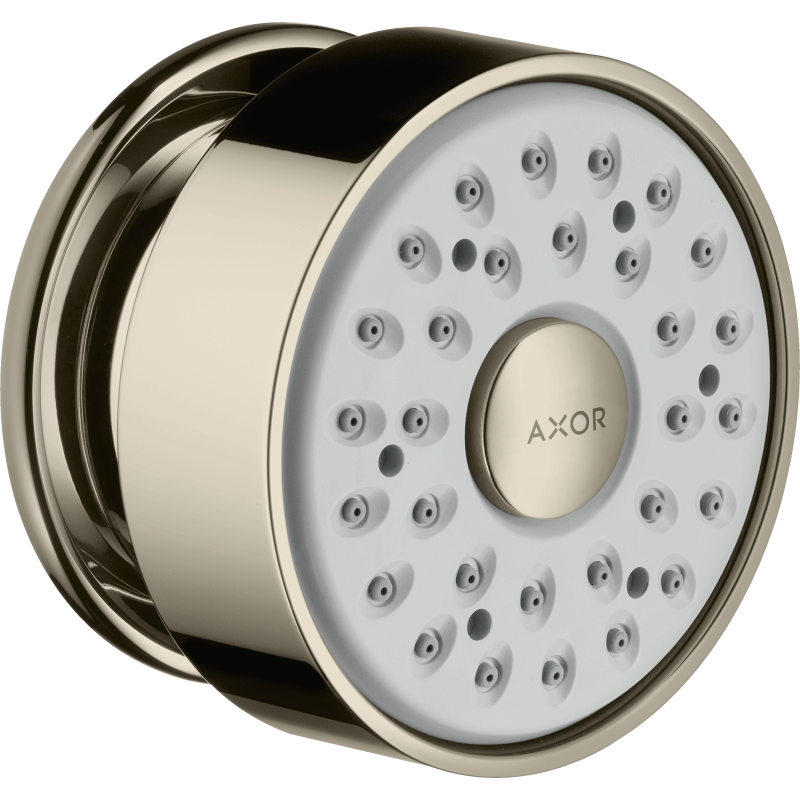 Dysza boczna 1jet, okrągła rozeta Nikiel Polerowany AXOR 28464830