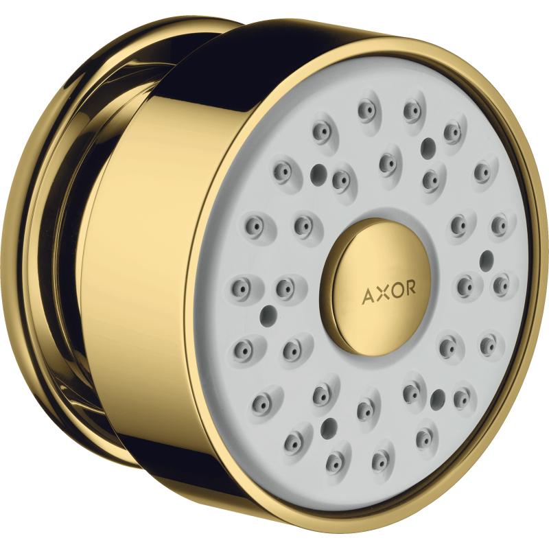 Dysza boczna 1jet, okrągła rozeta Złoty Optyczny Polerowany AXOR 28464990