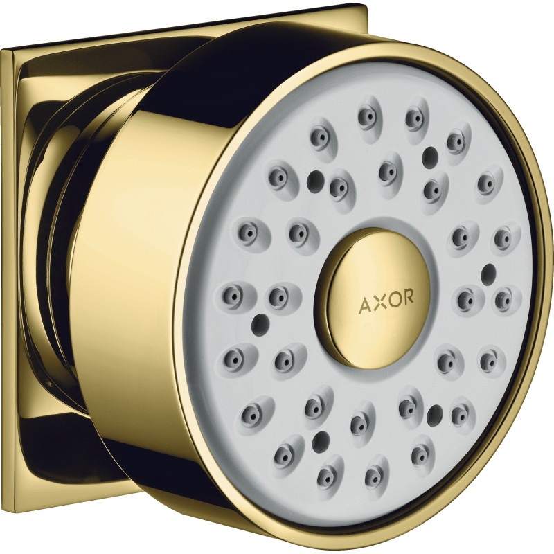 Dysza boczna 1jet, kwadratowa rozeta Mosiądz Polerowany AXOR 28469930