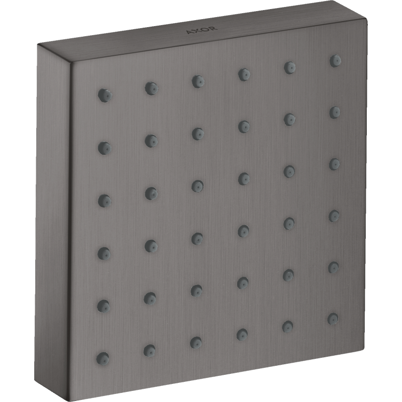 Moduł prysznicowy 120/120, kwadratowy, podtynkowy Czarny Chrom Szczotkowany ShowerSolutions AXOR 28491340