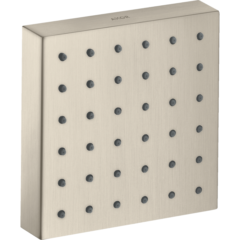 Moduł prysznicowy 120/120, kwadratowy, podtynkowy Nikiel Szczotkowany ShowerSolutions AXOR 28491820