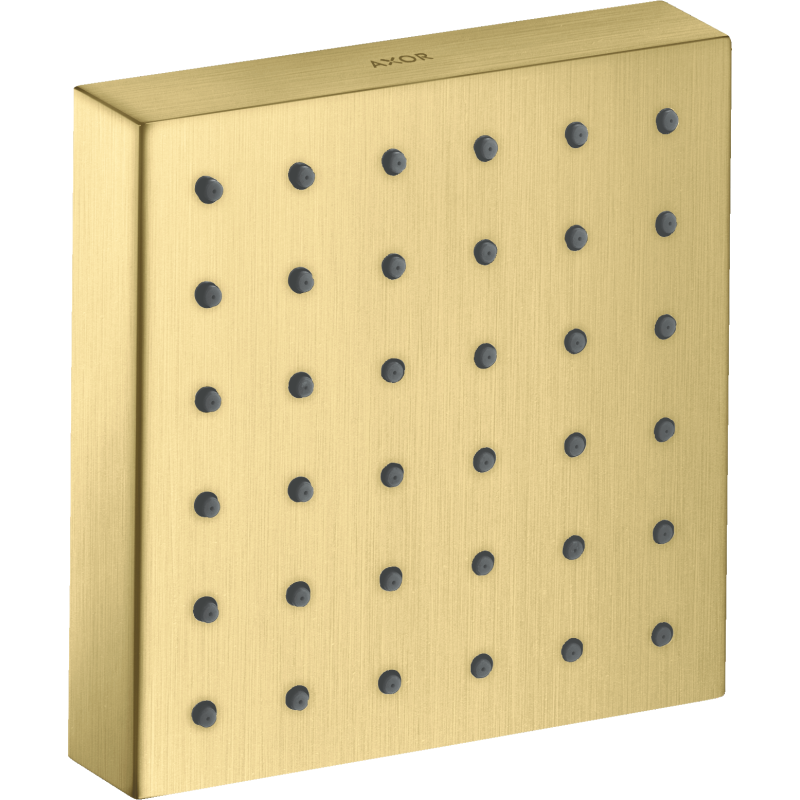 Moduł prysznicowy 120/120, kwadratowy, podtynkowy Mosiądz Szczotkowany ShowerSolutions AXOR 28491950