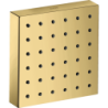 Moduł prysznicowy 120/120, kwadratowy, podtynkowy Złoty Optyczny Polerowany ShowerSolutions AXOR 28491990