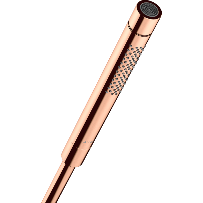 Główka prysznicowa 2jet, Slim Czerwony Złoty Polerowany Starck AXOR 28532300