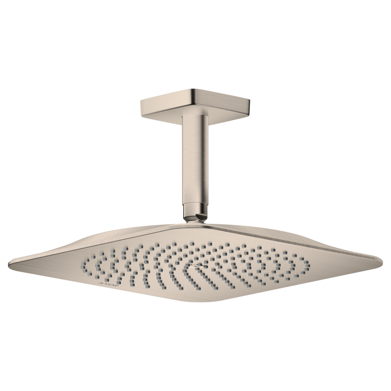 Głowica prysznicowa 270/270 1jet z przyłączem sufitowym Nikiel Szczotkowany Citterio C AXOR 28792820