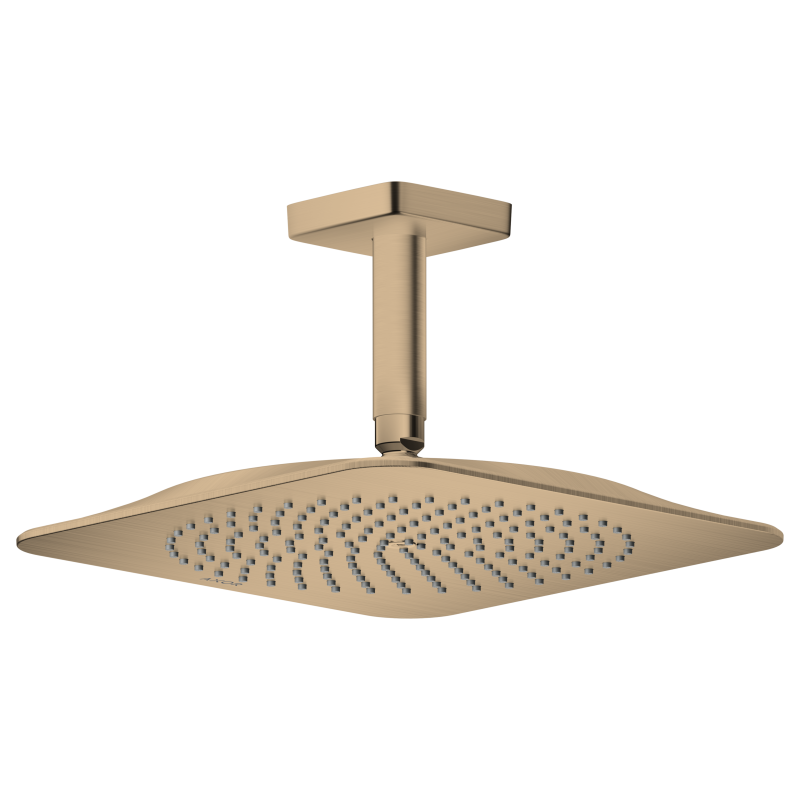 Głowica prysznicowa 270/270 1jet EcoSmart z przyłączem sufitowym Brąz Szczotkowany Citterio C AXOR 28793140