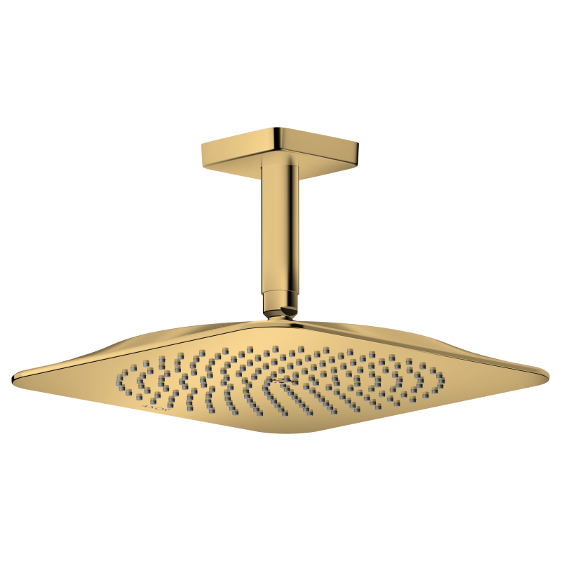 Głowica prysznicowa 270/270 1jet EcoSmart z przyłączem sufitowym Złoty Optyczny Polerowany Citterio C AXOR 28793990
