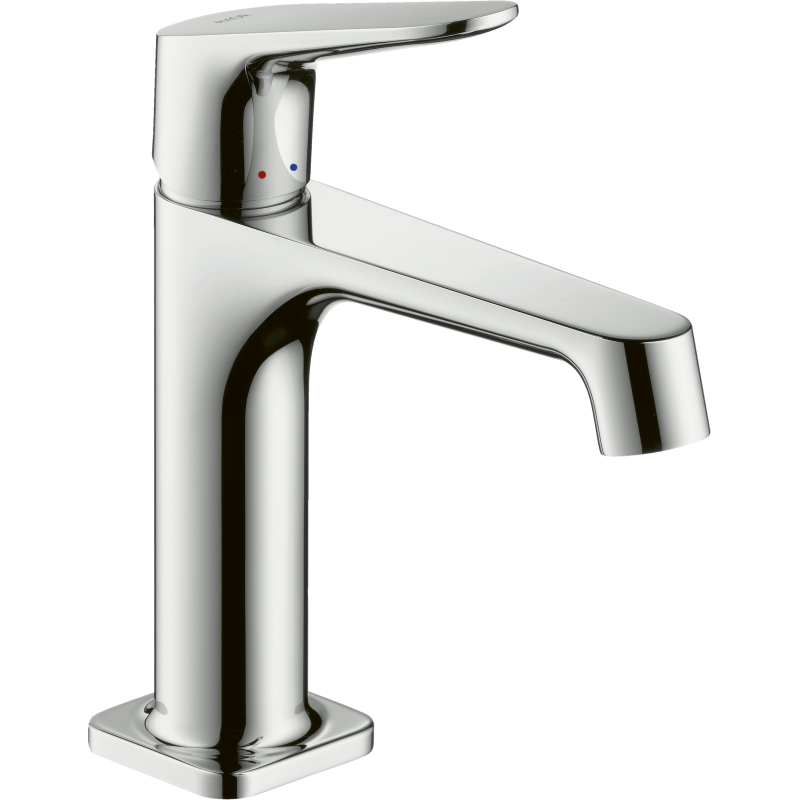 Jednouchwytowa bateria umywalkowa 100 z kompletem odpływowym z cięgłem Chrom Citterio M AXOR 34010000