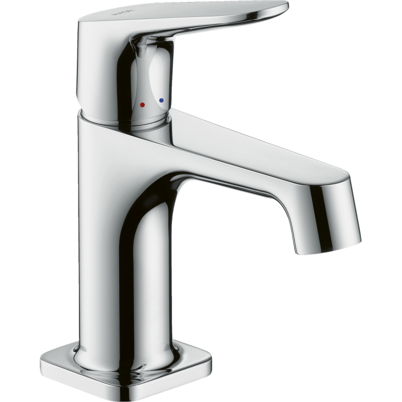 Jednouchwytowa bateria umywalkowa 70 do małych umywalek z kompletem odpływowym z cięgłem Chrom Citterio M AXOR 34016000