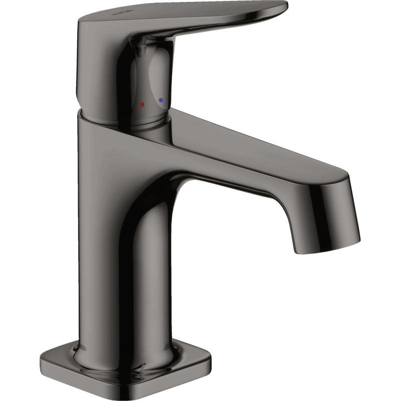 Bateria umywalkowa 70 do małych umywalek z kpl odpływowym z cięgłem Czarny Chrom Polerowany Citterio M AXOR 34016330