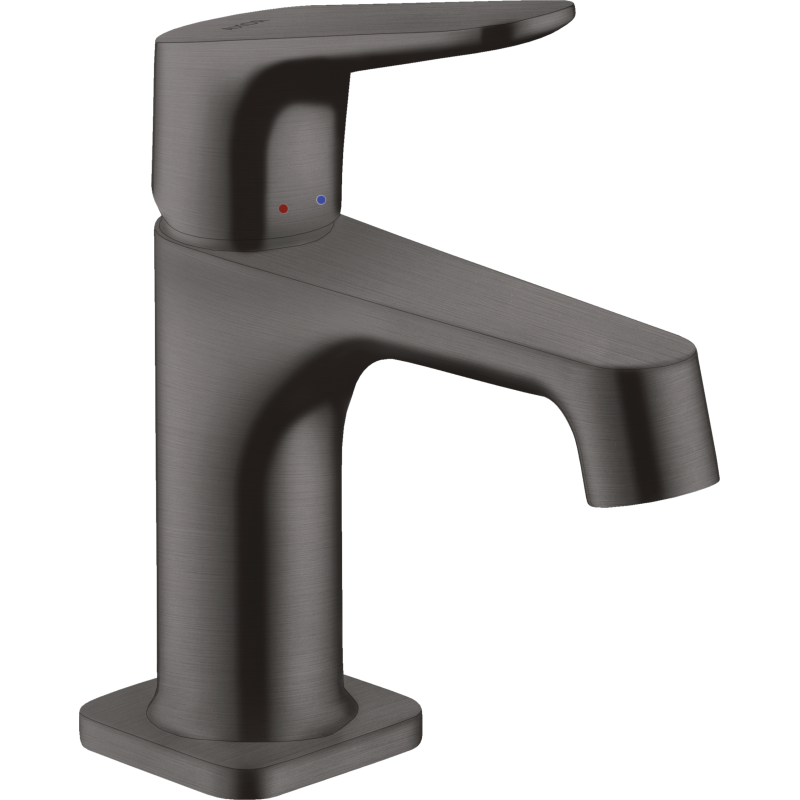 Bateria umywalkowa 70 do małych umywalek z kpl odpływowym z cięgłem Czarny Chrom Szczotkowany Citterio M AXOR 34016340