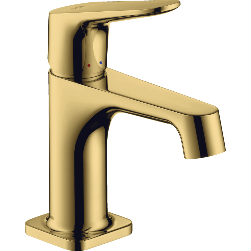 Bateria umywalkowa 70 do małych umywalek z kpl odpływowym z cięgłem Złoty Optyczny Polerowany Citterio M AXOR 34016990