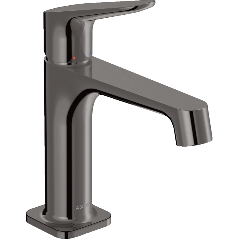 Jednouchwytowa bateria umywalkowa 100 z niezamykanym kompletem odpływowym Czarny Chrom Polerowany Citterio M AXOR 34017330