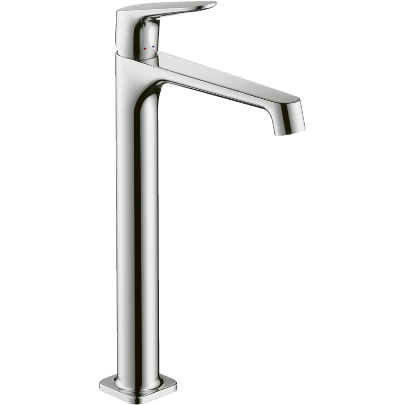 Jednouchwytowa bateria umywalkowa 250 do umywalek nablatowych z niezamykanym kompletem odpływowym Chrom Citterio M AXOR 34127000