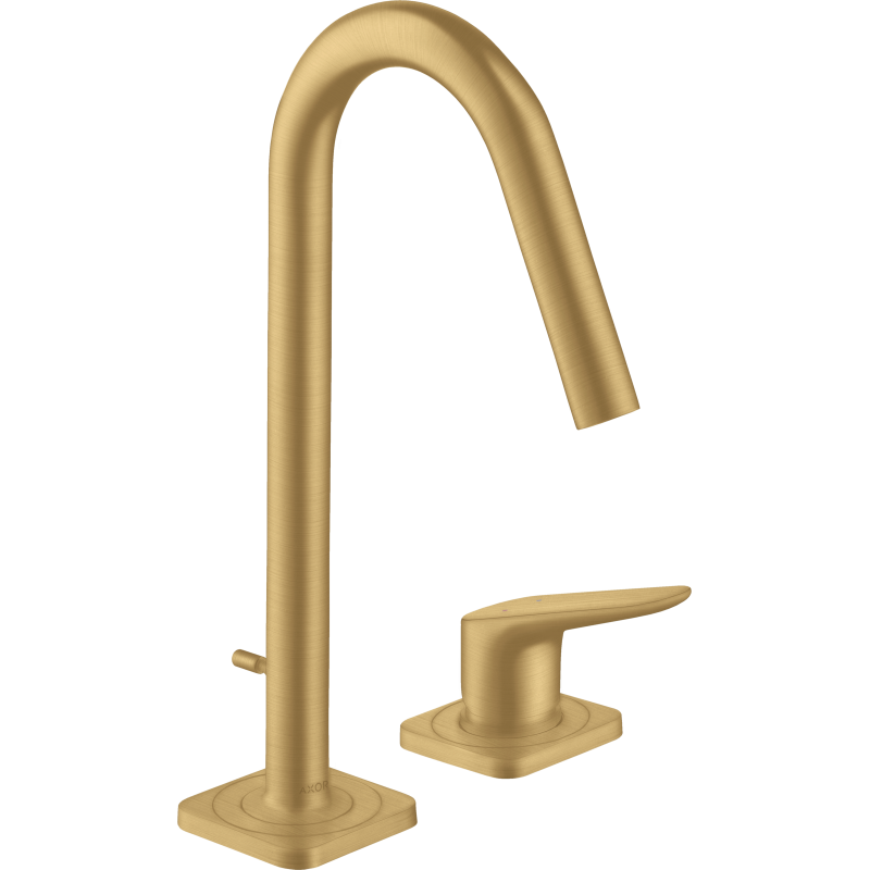 2-otworowa bateria umywalkowa 160 z kompletem odpływowym z cięgłem Złoty Optyczny Szczotkowany Citterio M AXOR 34132250