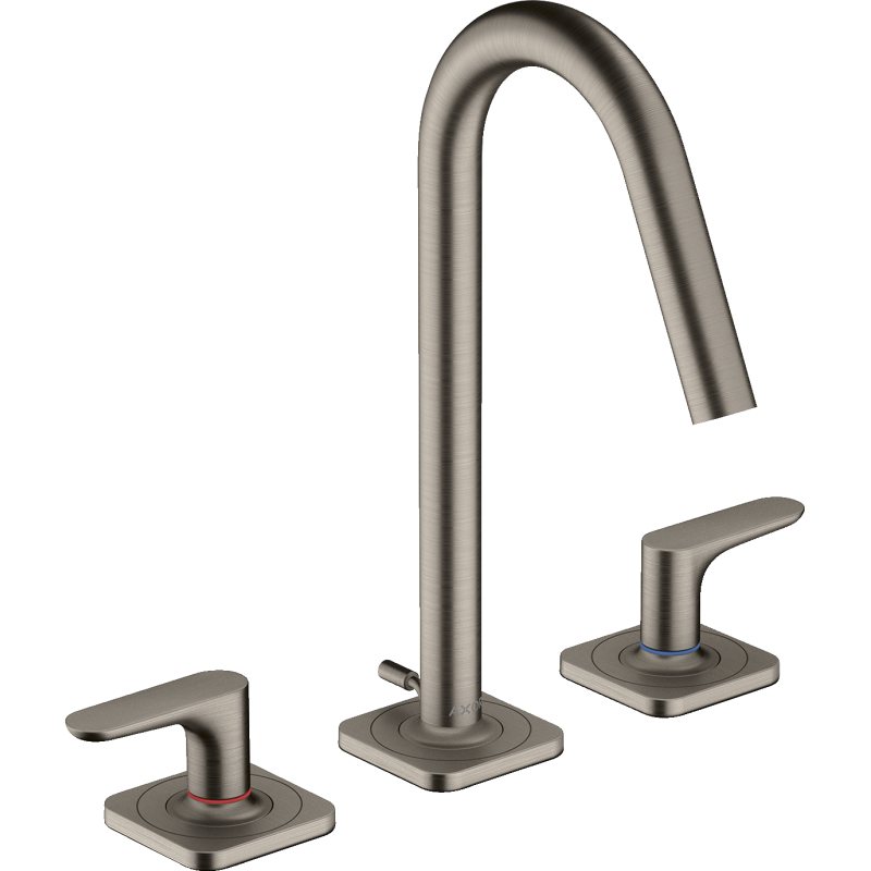 3-otw. Bateria umyw. 160 z uchwytami, rozetami i kpl odpływowym z cięgłem Stal Szlachetna Citterio M AXOR 34133800