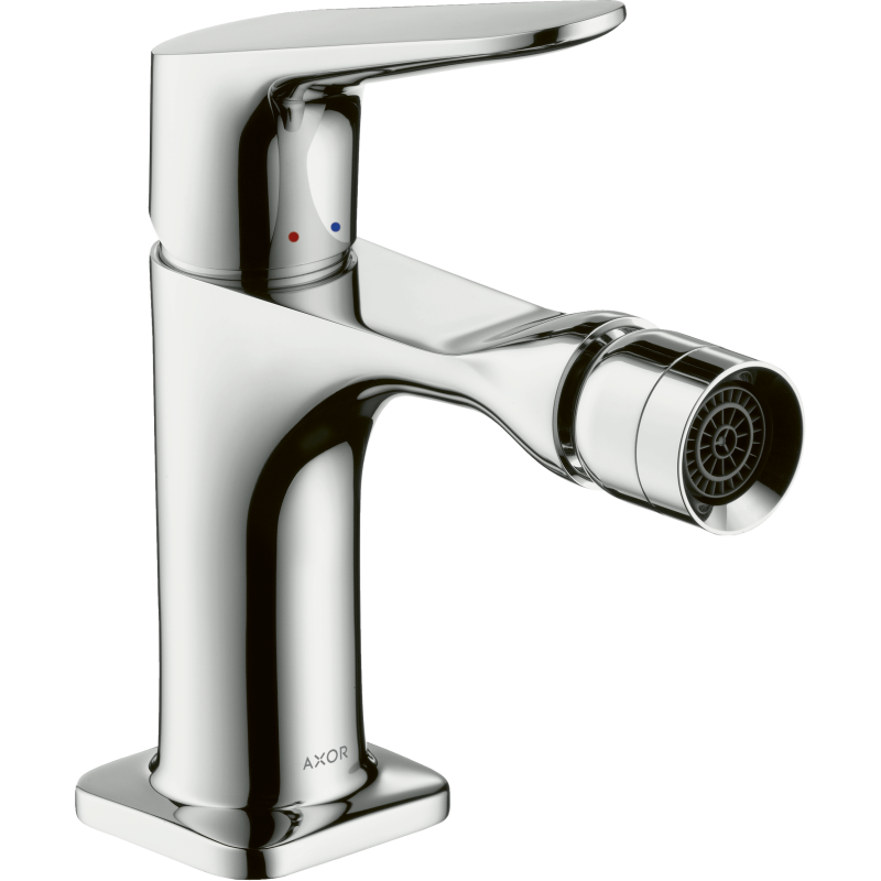 Jednouchwytowa bateria bidetowa z kompletem odpływowym z cięgłem Chrom Citterio M AXOR 34210000